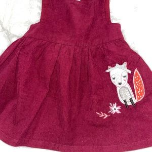 Toddler girls corduroy dress 3T